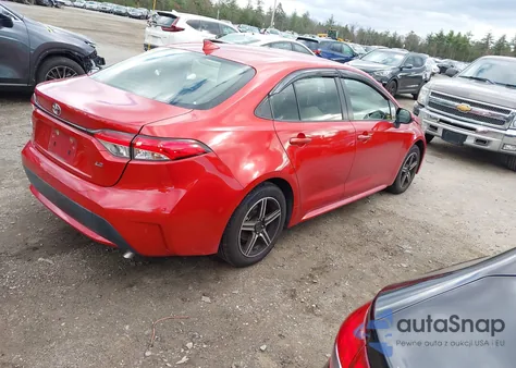 2020 Toyota Corolla Le z USA, uszkodzony, nr VIN JTDEPRAE1LJ066717
